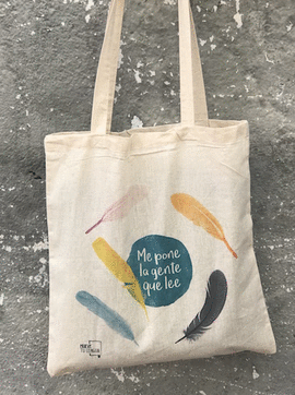 BOLSA ME PONE LA GENETE QUE LEE