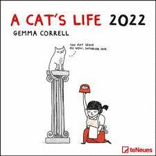 2022 A CAT�S LIFE CALENDARS 30 X 30