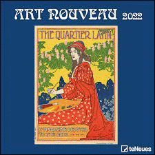 2022 ART NOUVEAU CALENDARS 30 X 30