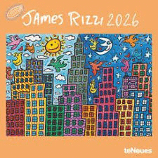 2026 JAMES RIZZI - CALENDARIO 30 X 30