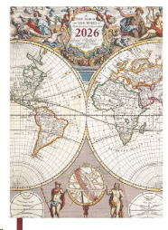2026 ANTIQUE MAPS - AGENDA 16,0 X 22,0