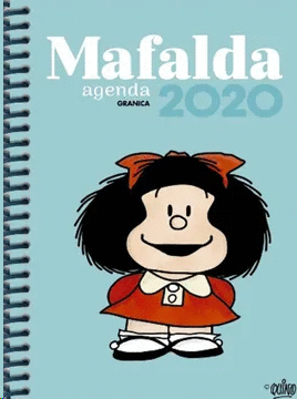 AGENDA MAFALDA (2020) ANILLADA AZUL