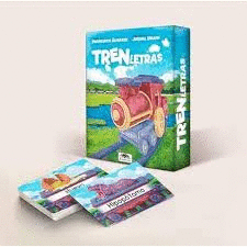 JUEGO DE CARTAS TREN LETRAS