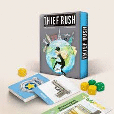 JUEGO DE CARTAS THIEF RUSH