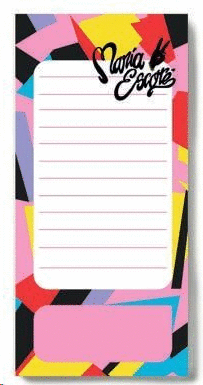 BLOCK DE NOTAS MARIA ESCOTE