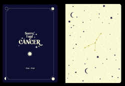 PACK 2 CUADERNOS GRAPADOS A6 CANCER (NEGRO)