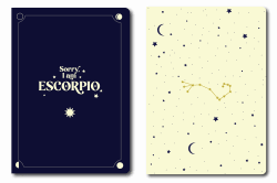PACK 2 CUADERNOS GRAPADOS A6 ESCORPIO