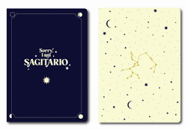 PACK 2 CUADERNOS GRAPADOS A6 SAGITARIO