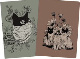 PACK 2 CUADERNOS COSIDOS 