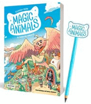 PACK MAGIC ANIMALS 1 + LAPIZ GATO
