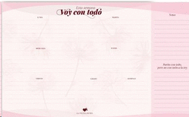 PLANIFICADOR SEMANAL DE MESA LA VECINA RUBIA