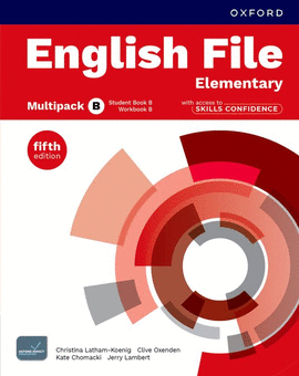 ENGLISH FILE 5TH EDITION A1/A2. STUDENT'S BOOK AND WORKBOOK MULTIPACK B