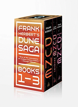 FRANK HERBERT'S DUNE SAGA 3 BOOK BOXED SET