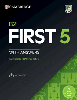 B2 FIRST 5 STUDENT'S BOOK WITH ANSWERS WITH AUDIO