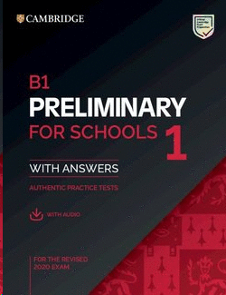 PRELIMARY FOR SCHOOL 1 ALUMNO+KEY+AUD 2020