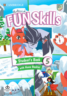 FUN SKILLS LEVEL 5 STUDENT'S BOOK AND HOME BOOKLET WITH ONLINE ACTIVITIES