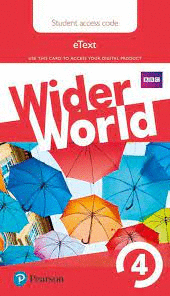 WIDER WORLD 4 EBOOK STUDENTS' ACCESS CARD