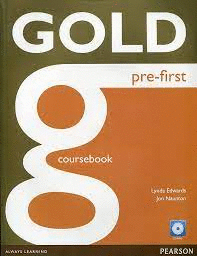 GOLD PRE-FIRST COURSEBOOK AND CD-ROM PACK