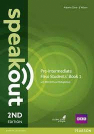 SPEAKOUT PRE-INTERMEDIATE 2ND EDITION FLEXI STUDENTS' BOOK 1 WITH MYENGLISHLAB PACK
