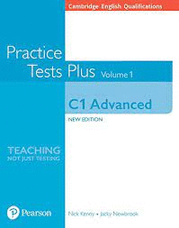 CAMBRIDGE ENGLISH QUALIFICATIONS: C1 ADVANCED VOLUME 1 PRACTICE TESTS PLUS (NO KEY)