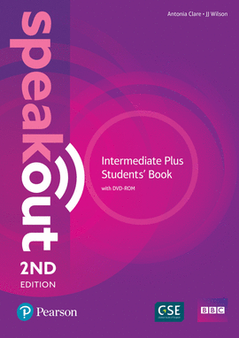 SPEAKOUT INTERMEDIATE PLUS 2ND EDITION STUDENT'S BOOK WITH DVD-ROM AND M