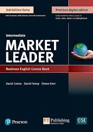 MARKET LEADER 3E EXTRA INTERMEDIATE COURSE BOOK, QR,DVD & MEL PACK