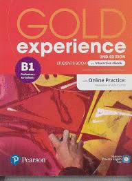 GOLD EXPERIENCE 2ED B1 STUDENT'S BOOK & INTERACTIVE EBOOK WITH ONLINE PR