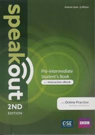 SPEAKOUT 2ED PRE-INTERMEDIATE STUDENT S BOOK & INTERACTIVE EBOOK WITH MY