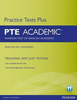 PEARSON TEST OF ENGLISH ACADEMIC PRACTICE TESTS PLUS AND CD-ROM WITHOUT KEY PACK