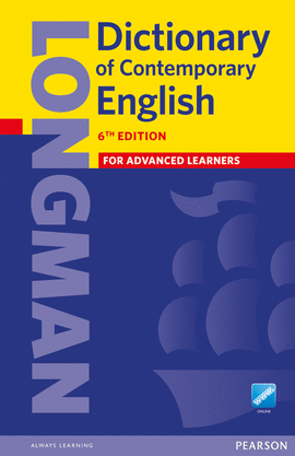 LONGMAN DICTIONARY OF CONTEMPORARY ENGLISH 6 PAPER AND ONLINE