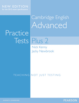 CAMBRIDGE ADVANCED VOLUME 2 PRACTICE TESTS PLUS NEW EDITION STUDENTS' BOOK WITHO