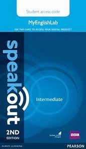 SPEAKOUT INTERMEDIATE 2ND EDITION MYENGLISHLAB STUDENT ACCESS CARD (STANDALONE)