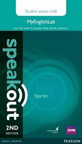SPEAKOUT STARTER 2ND EDITION MYENGLISHLAB STUDENT ACCESS CARD (STANDALONE)