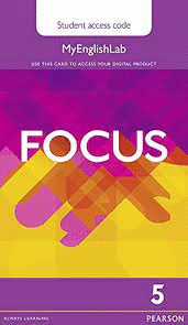 FOCUS BRE 5 MYENGLISHLAB STUDENT�S ACCESS CARD