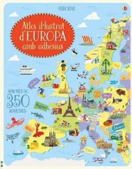 ATLES IL LUSTRAT D'EUROPA AMB ADHESIUS