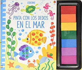 PINTA CON LOS DEDOS EN EL MAR