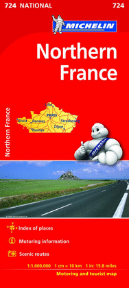 MAPA NATIONAL NORTHERN FRANCE