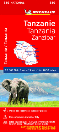 MAPA NATIONAL TANZANIA-ZANZBAR