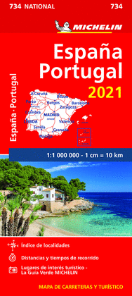 MAPA NATIONAL ESPAÑA  PORTUGAL 2021