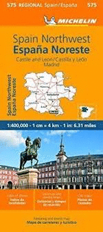MAPA REGIONAL ESPA�A NOROESTE CASTILLA Y LE�N