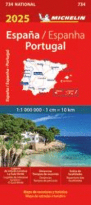 MAPA NATIONAL ESPAA / ESPANHA PORTUGAL 2025 (734)