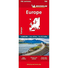 705 EUROPA 2026 1:3.000.000 (MAPA MICHELIN)
