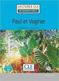 PAUL ET VIRGINIE - NIVEAU 2/A2 - LIVRE + CD