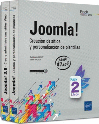 JOOMLA PACK 2 LIBROS CREACION DE SITIOS Y PERSONALIZACION