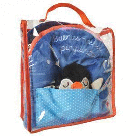 LIBRO DE TELA BUENAS NOCHES PINGUINO