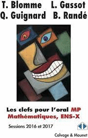 LES CL�S POUR L'ORAL MP