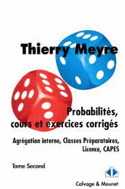 PROBABILITES COURS ET EXERCICES CORRIGES