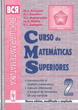CURSO DE MATEMATICAS SUPERIORES (CMS VOL-2)