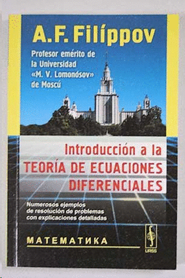 INTRODUCCIONA A LA TEORIA DE ECUACIONES DIFERENCIALES