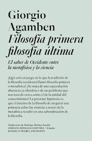 FILOSOFIA PRIMERA FILOSOFA LTIMA